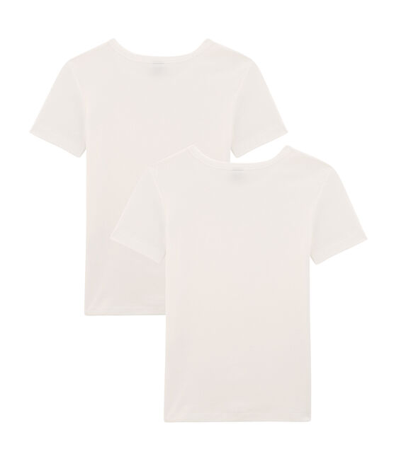 Set of 2 women's short-sleeved linen t-shirts Variante 1 PACK