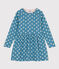 Girls' long-sleeved floral tube knit dress POLOCHON /MULTICO