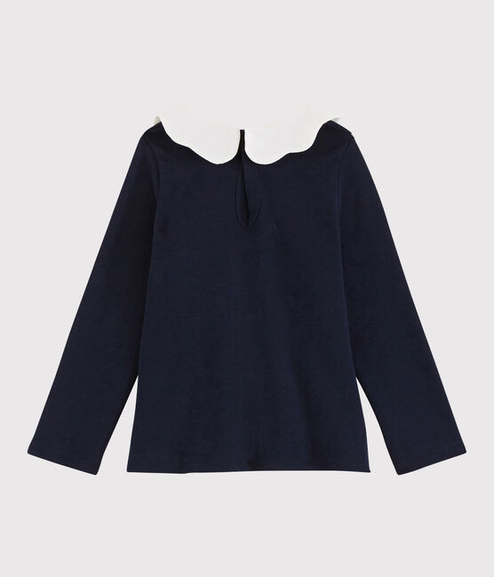 Baby girl's long-sleeved blouse SMOKING blue