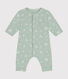 Babies' long jumpsuit in tube knit