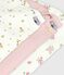 Pack of babies' long-sleeved floral-print cotton bodies variante 1