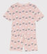 Women's Tulip Patterned Cotton Short Pyjamas