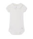 Baby girls' bodysuit with collar