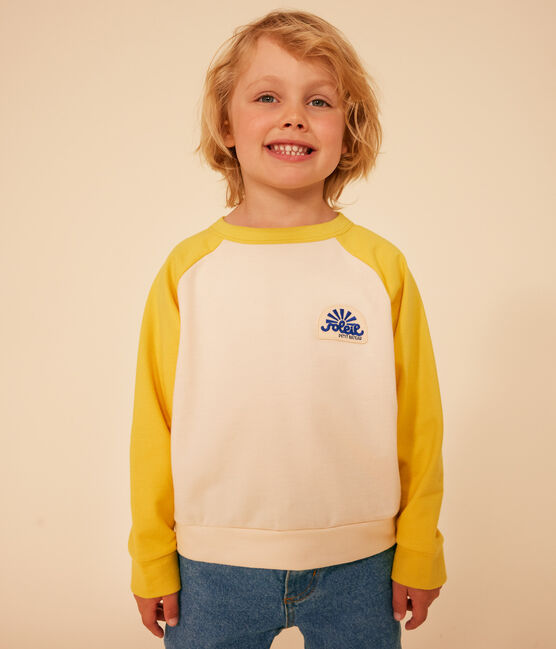 Children's Lightweight Fleece Sweatshirt AVALANCHE yellow/NECTAR