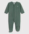 Babies' Terry Sleepsuit VALLEE green