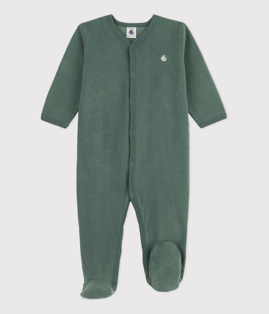 Babies' Terry Sleepsuit VALLEE green