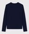 Women's Iconic Cocotte Stitch Cotton T-Shirt SMOKING blue