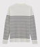 Men's Navy Pullover MARSHMALLOW white/SMOKING blue
