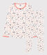 Girls' Paris Print Organic Cotton Pyjamas