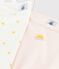 Girls' Sun Print Organic Cotton Vest Tops - 2-Pack variante 1