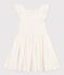 Girls' Eyelet Embroidery Dress MARSHMALLOW white