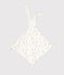 Babies' printed cotton comforter MARSHMALLOW white/MULTICO white