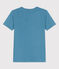 Women's Iconic Cotton Round Neck T-Shirt LAVIS blue