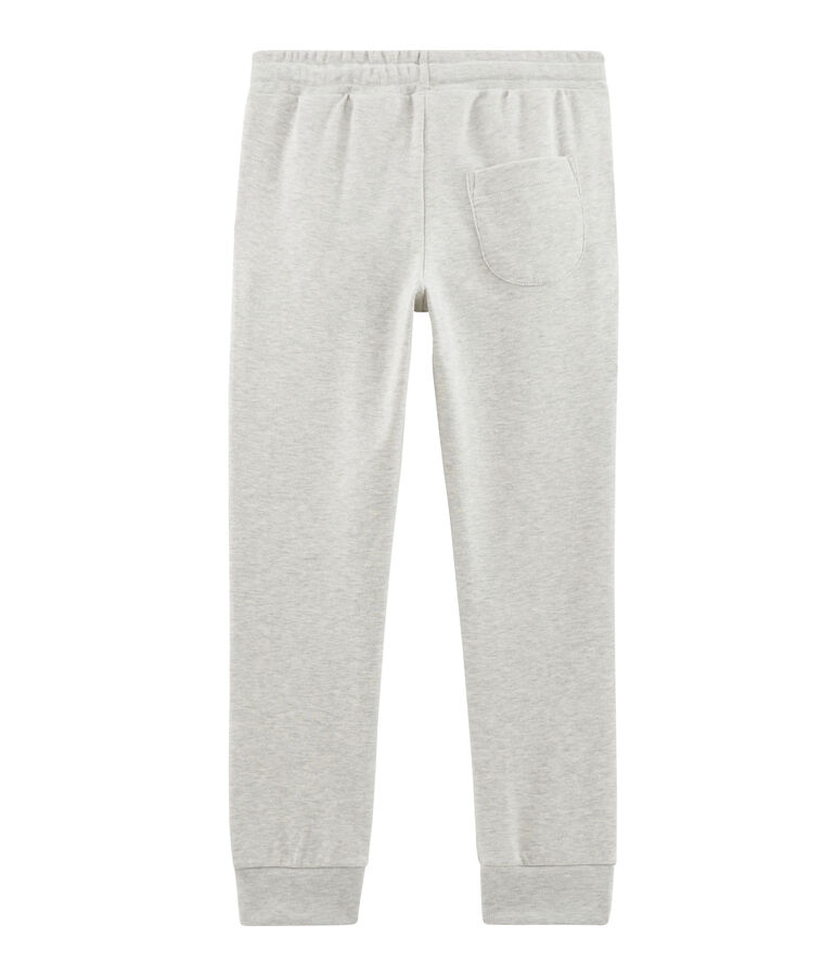 Boys' Jersey Trousers POUSSIERE CHINE grey