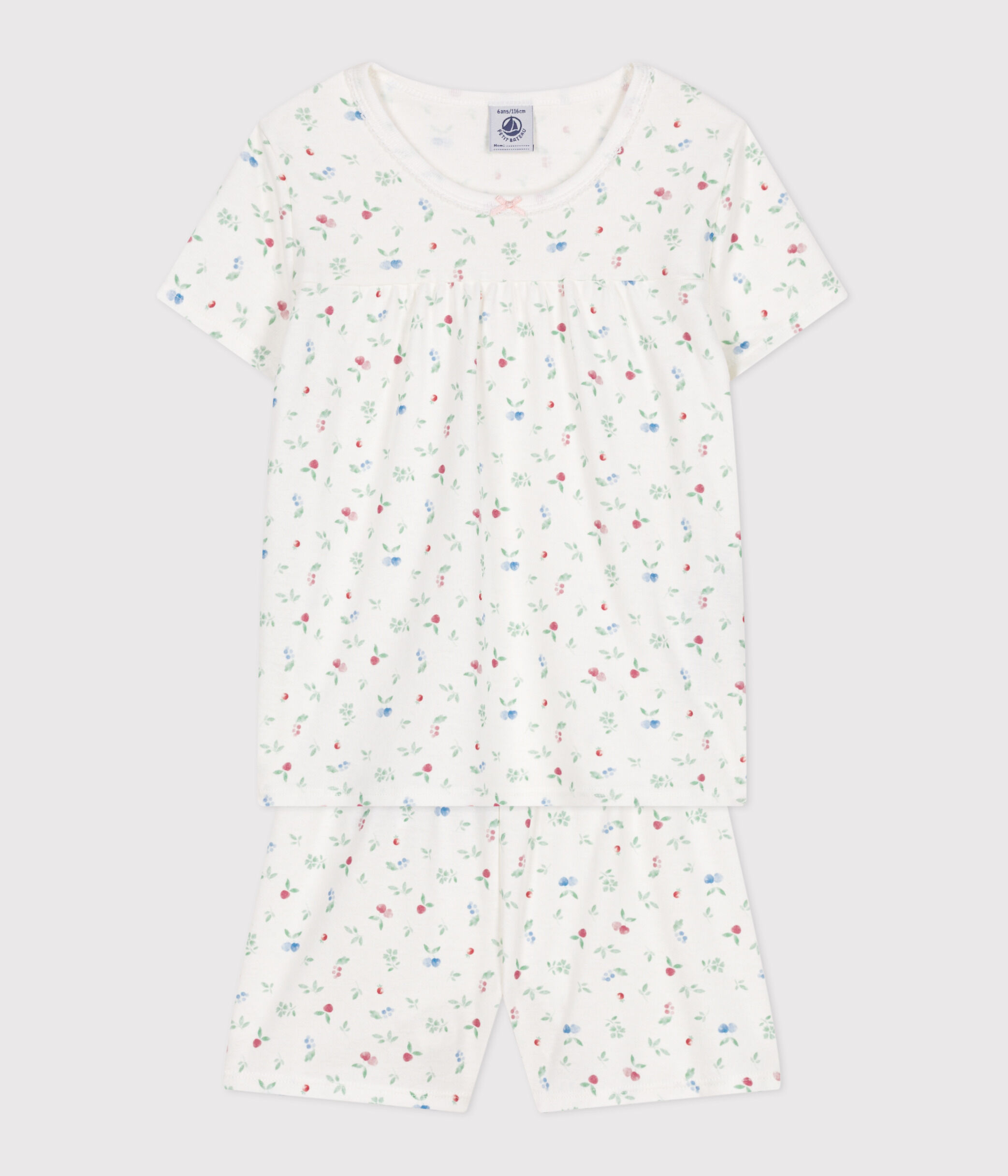Petit Bateau A0B8C Pigiama A Maniche Lunghe Bambino Incognito/Beach 4 Anni