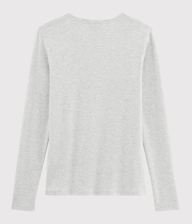 Women's Iconic V-Neck Cotton T-Shirt BELUGA CHINE
