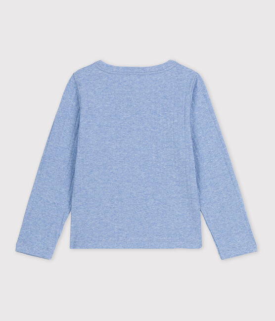 Children's Unisex Cotton T-Shirt SKY CHINE blue