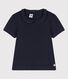 Girls' Short-Sleeved Organic Cotton T-Shirt