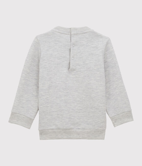 Babies' Fleece Sweatshirt BELUGA CHINE grey