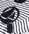 Women's sweatshirt MARSHMALLOW white/SMOKING blue