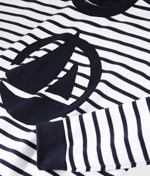 Women's sweatshirt white/blue