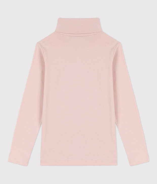 Unisex Children's Cotton Polo Neck pink