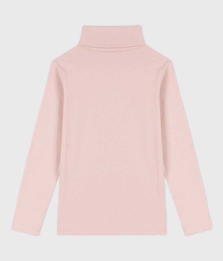 Unisex Children's Cotton Polo Neck pink