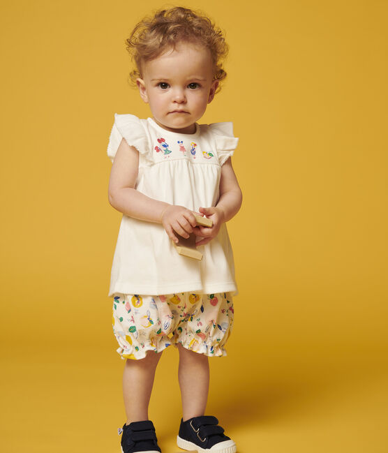 Baby Girls' Gorcella Print Bloomers MARSHMALLOW white/MULTICO white