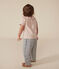 Babies' Short-Sleeved Jersey Blouse SALINE pink