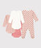 Babies' Pyjamas and 3-Pack of Floral Bodysuits variante 1