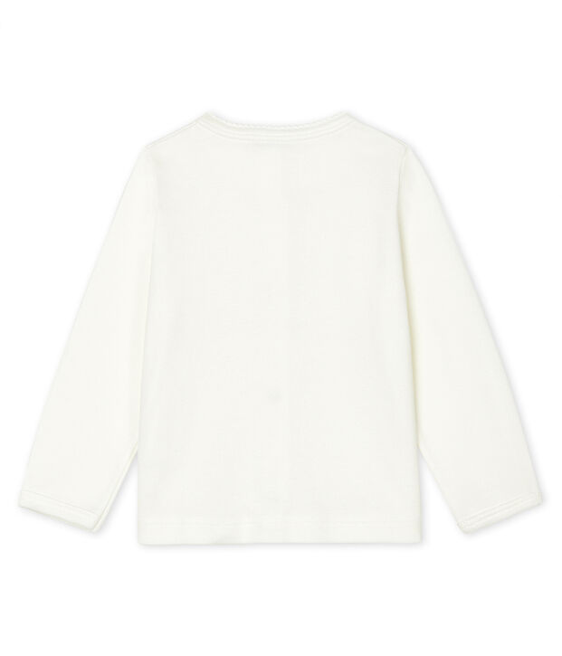 Baby Girls' Light Cardigan white