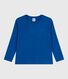 Children's long-sleeved plain cotton T-shirt