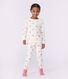 Children's cotton terry pyjamas with hearts