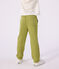 Children's cotton trousers MOSS green