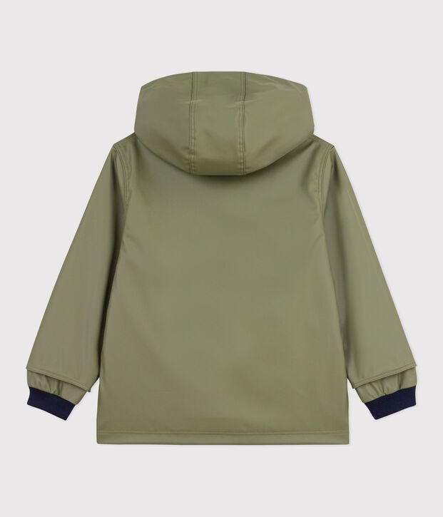 Children's iconic raincoat OLIVINE
