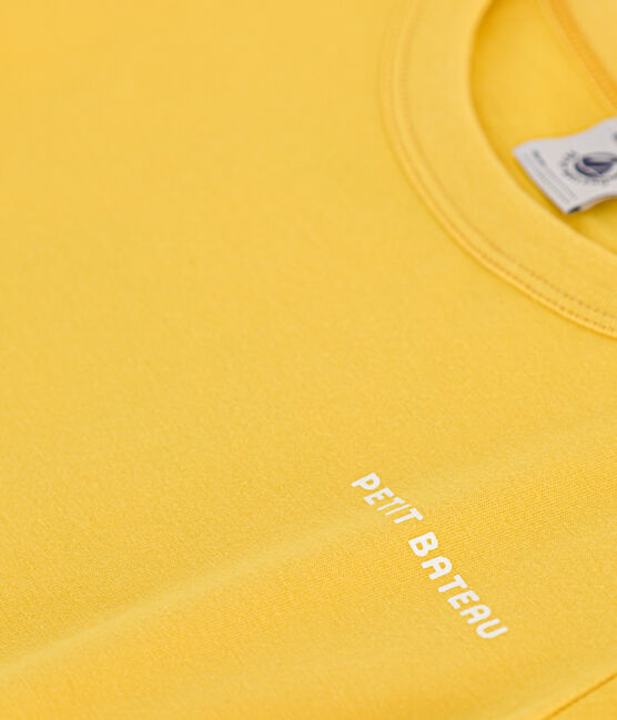 Boys' Printed Lightweight Jersey T-shirt NECTAR yellow