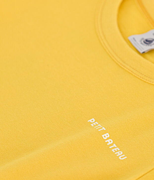 Boys' Printed Lightweight Jersey T-shirt yellow
