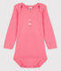 Baby Girls' Long-Sleeved Bodysuit