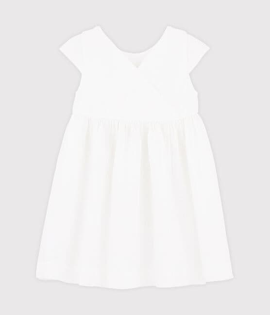 Girls' Formal Dress MARSHMALLOW white