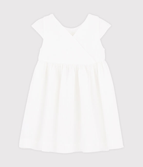 Girls' Formal Dress MARSHMALLOW white