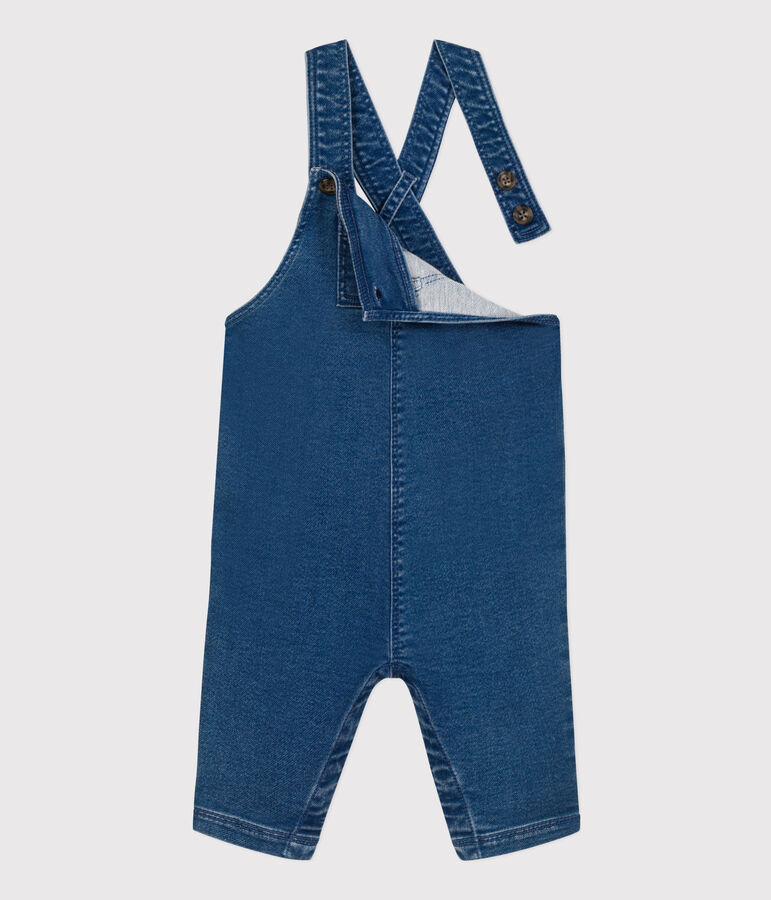 Babies' Long Denim Dungarees blue