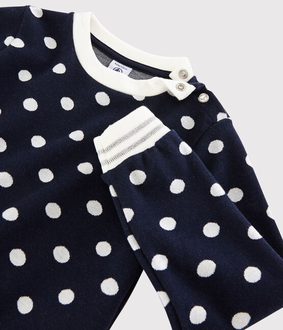 Girls' Sweatshirt SMOKING blue/MARSHMALLOW white