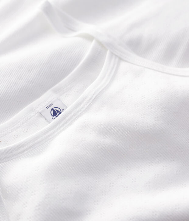 Girls' Openwork Strappy Tops - 2-Pack multicolor