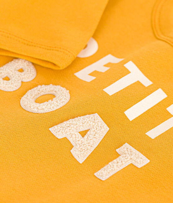 Babies' Fleece Sweatshirt BOUDOR yellow