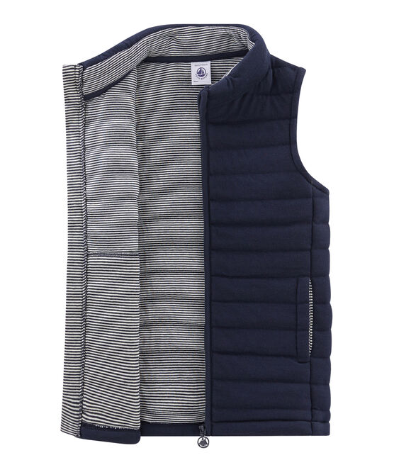 Unisex Children's Sleeveless Jacket SMOKING blue