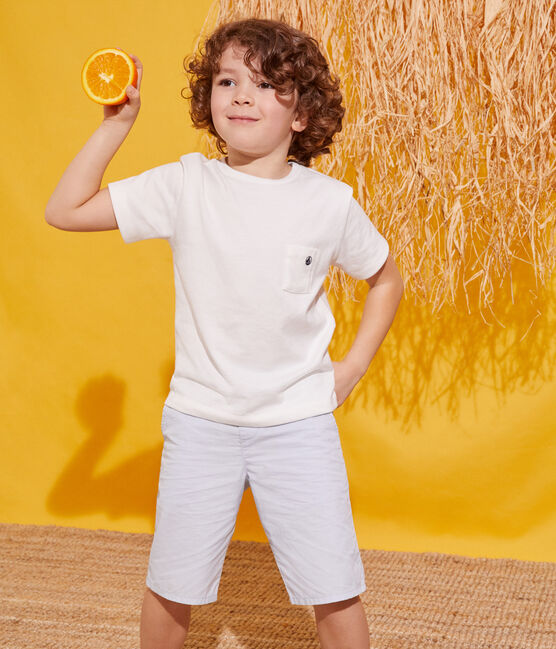 Boys' T-Shirt MARSHMALLOW white