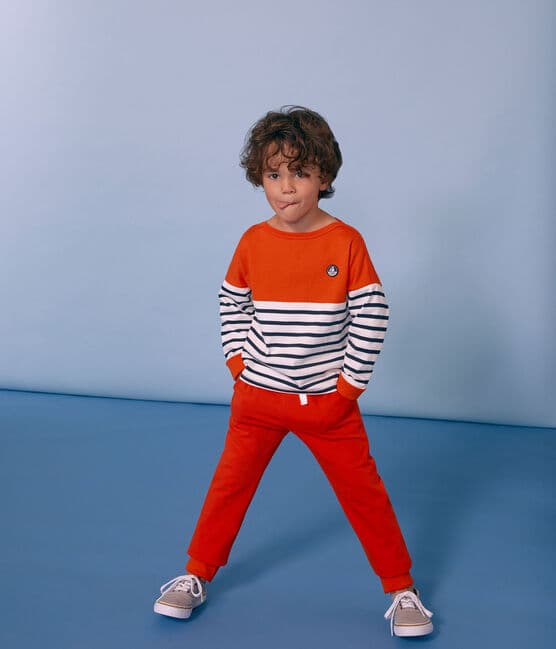 Boys' Trousers CAROTTE orange