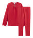 Girls' Tube Knit and Rib Knit Pyjamas