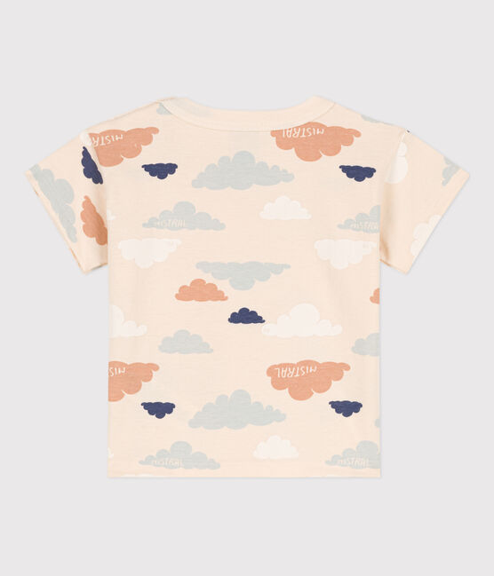 Babies' Printed Jersey Short-Sleeved T-Shirt AVALANCHE white/MULTICO