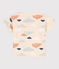 Babies' Printed Jersey Short-Sleeved T-Shirt AVALANCHE white/MULTICO